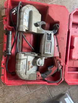 Tool .Milwaukee band saw