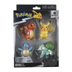 POKEMON SELECT BATTLE ACTION FIGURE 4 PACK