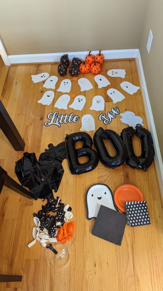 Halloween Decorations For Party Or Shower, Little Boo Ghost 