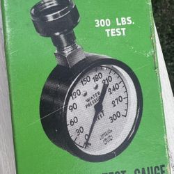 Vintage E-16 Water Test Gauge - BRAND NEW