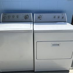 Top Load Washer And Gas Dryer Whirlpool.