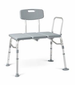 New Medline Transfer Bench for Bathtubs and Showers