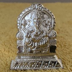  Beautiful NEW Pure Silver Good Luck Idol Ganesh
