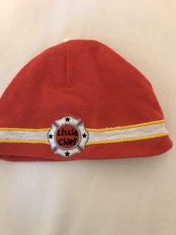 Little chief fireman beanie cap for newborn