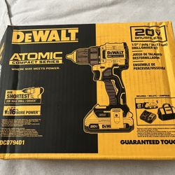 DEWALT ATOMIC 20-Volt Lithium-Ion Cordless Compact 1/2 in. Drill/Driver 