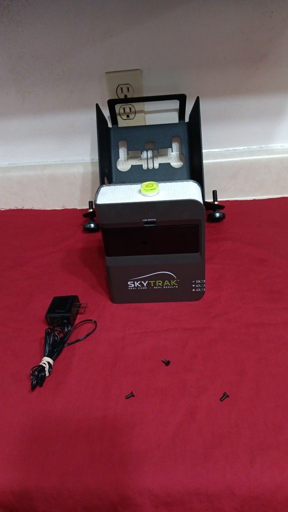 Skytrak Original Launch Monitor Golf Simulator with Protective Metal Frame