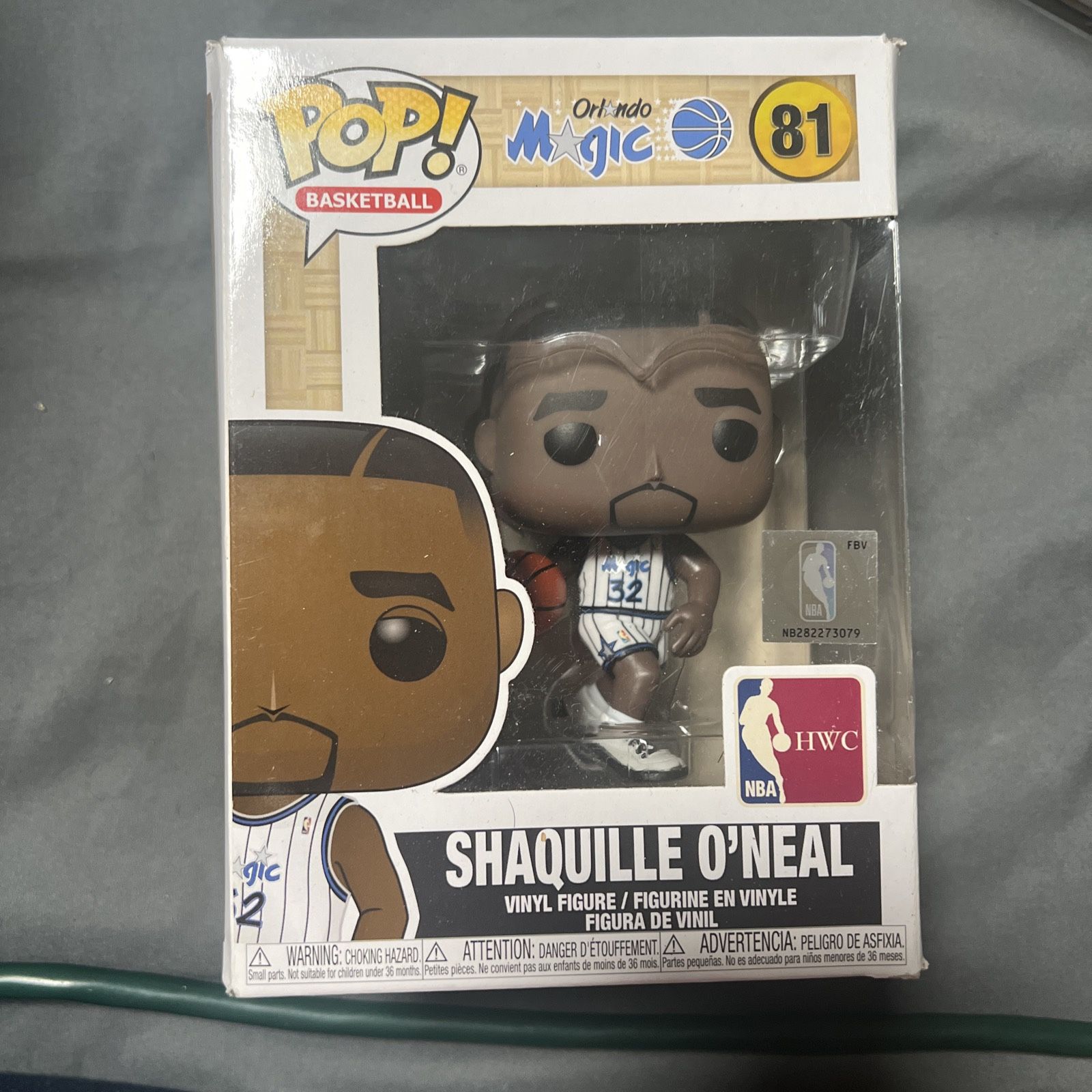 Funko - POP! NBA: Legends - Shaquille O'Neal (Orlando Magic home) #81
