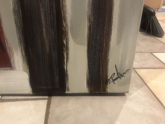 Signed panting