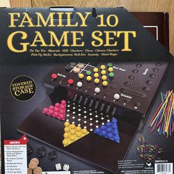 Board Game - Family 10 Game Set