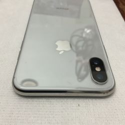 iPhone X 64 GB plata