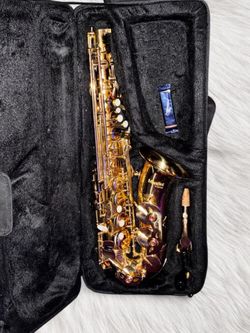 Mendini by Cecilio Alto Saxophone with Case