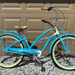 Electra Super Deluxe 3 Speed Beach Cruiser 