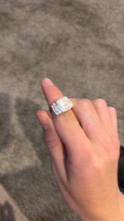 lab diamond 925 rings