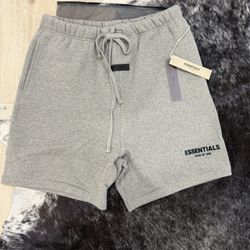 Large Essentials Dark Oatmeal Shorts