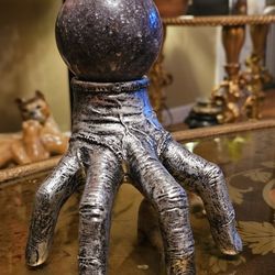 Crystal Sphere with Hand Holder 