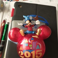 2015 Disney World Mickey Mouse Ornament 