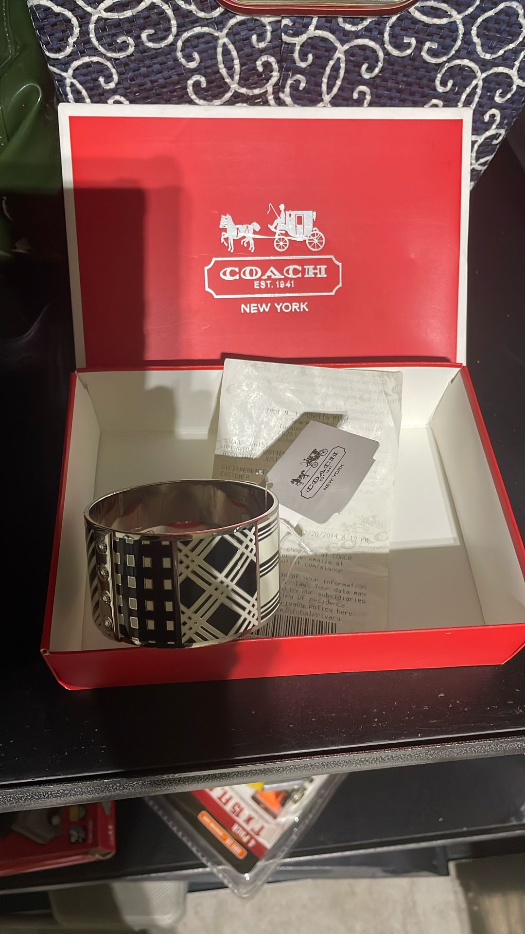 Coach bracelet