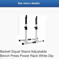 Brand New In Box Bench Press