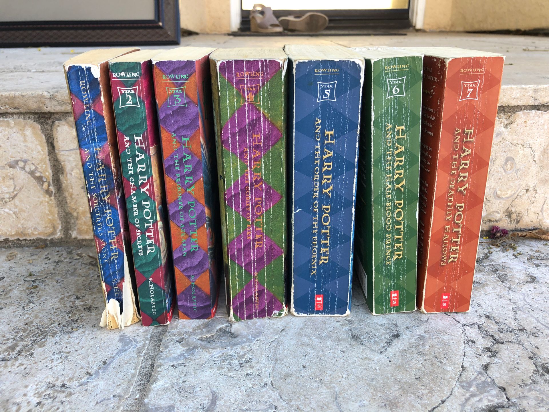 Harry Potter paperback series