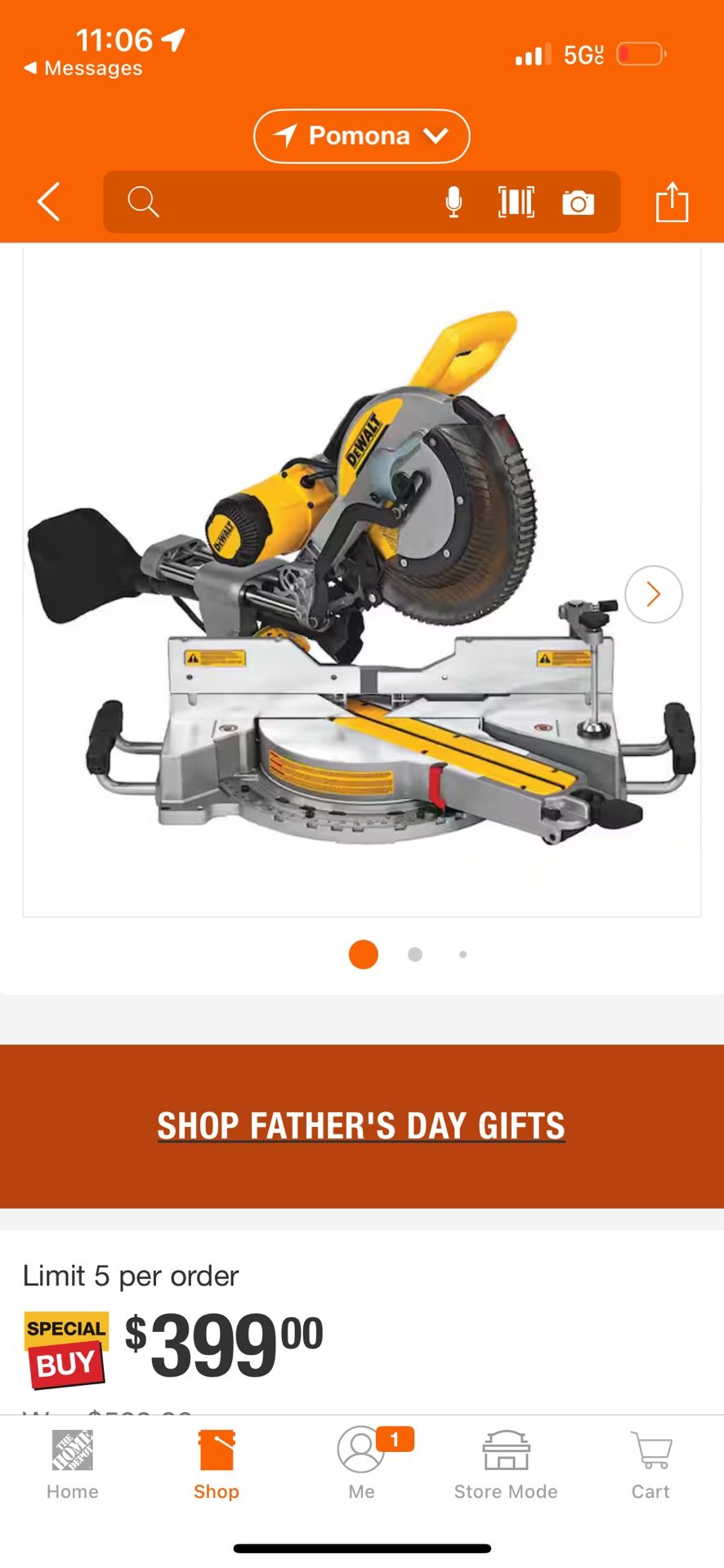 Dewalt Saw