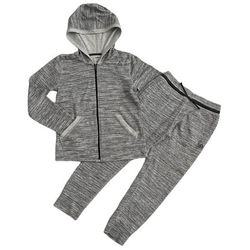 Reebok Girl’s Full Zip Hoodie & Jogger Set, Large (12-14)