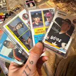REDUCED Nolan Ryan and Other Baseball Card Collection