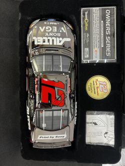 Team Caliber Dark Chrome #12 Ryan Newman Alltel Sony Wega 2002 Owners Car