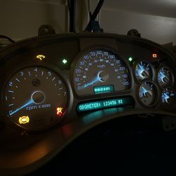 2002-2009 GM Trailblazer or Envoy Gauge Cluster