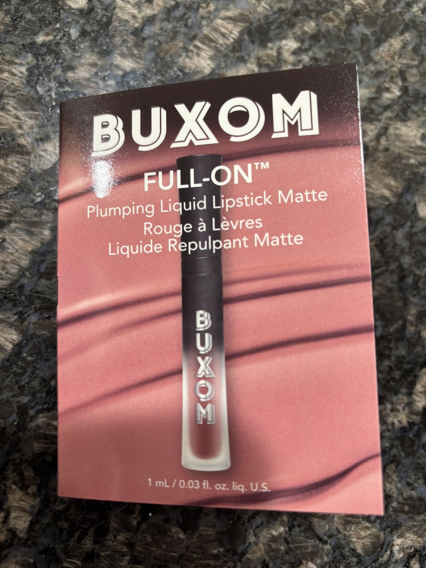 NEW BUXOM FULL ON PLUMPING LIQUID LIPSTICK MATTE IN DOLLY DIVA $5!