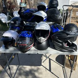 25 Motorcycle And Off-Road Helmets For $140