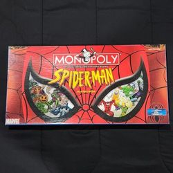 Spider-Man Monopoly 2002 Retro