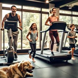 Get treadmills, spin bikes, and ellipticals with delivery and setup, great for whole-family workouts, and take advantage of same-day service options.