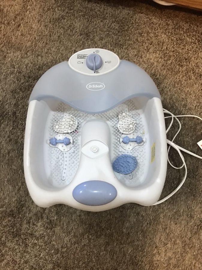 Dr Scholl’s Sole Sensations Foot Spa w/Bubbles