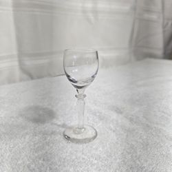 Elegant Small Cut Glass Cordial / Liqueur Glass