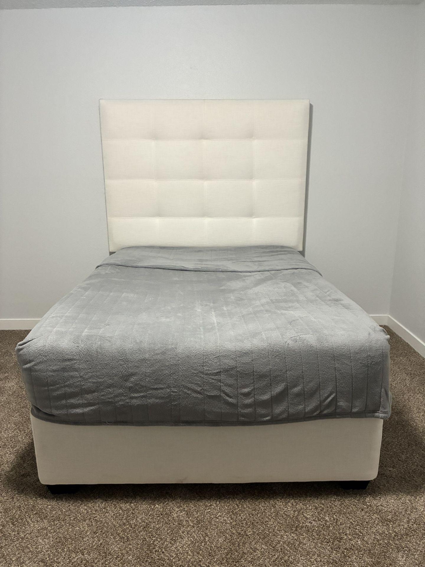 Full Bed- Headboard & box Spring only