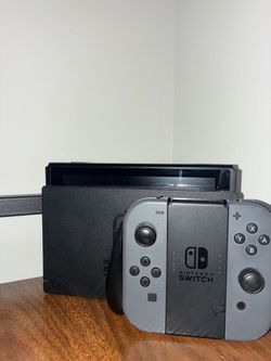 Nintendo Switch Console with Gray Joy-Cons