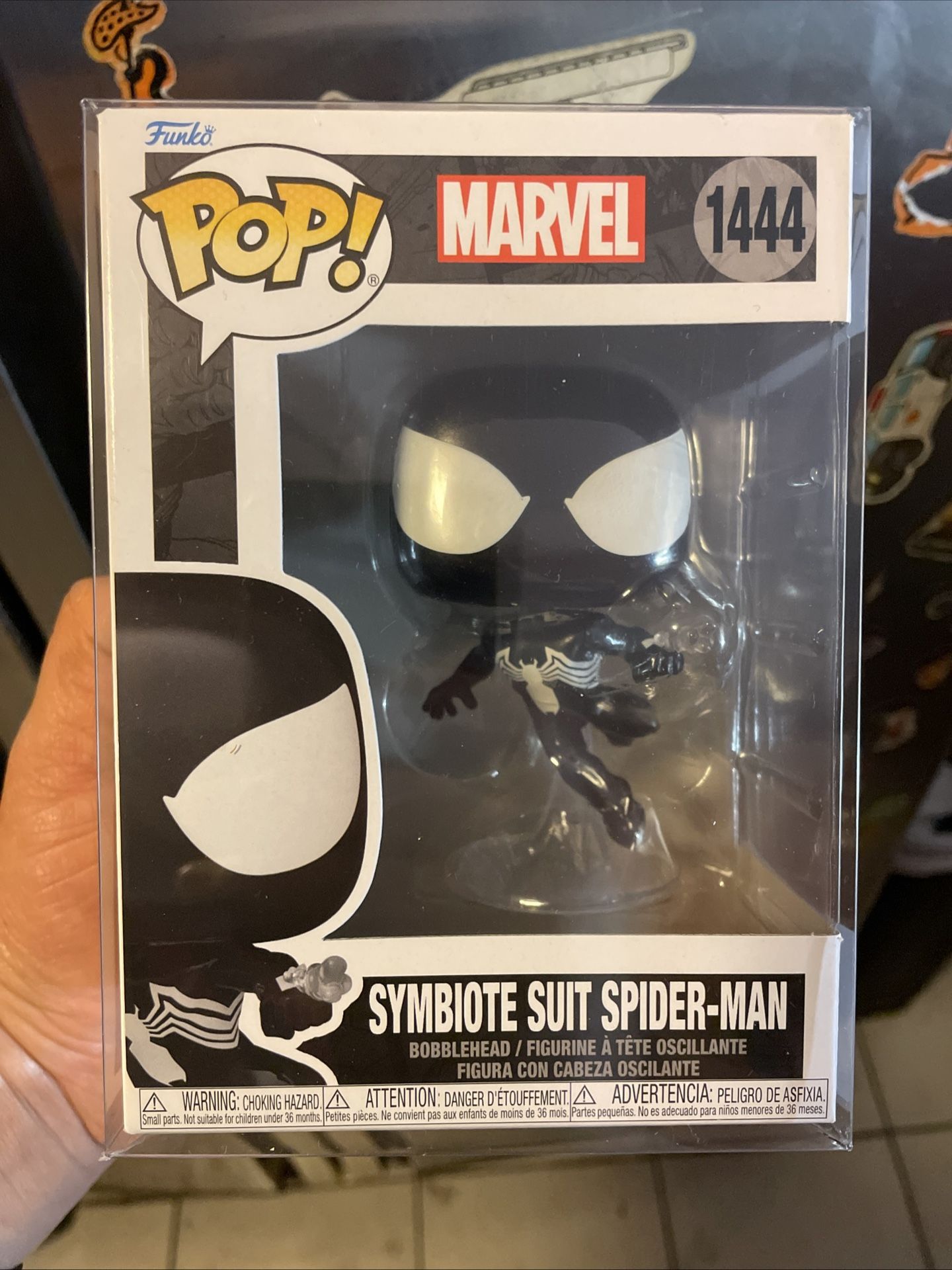 Funko Pop! Symbiote Suit Spider-Man New 2025
