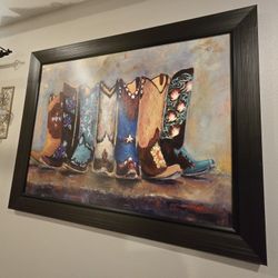 Cowboy Boot Picture (Kirklands)