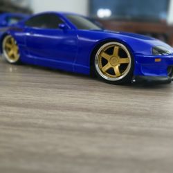 Mkiv Toyota remote control Car Blue