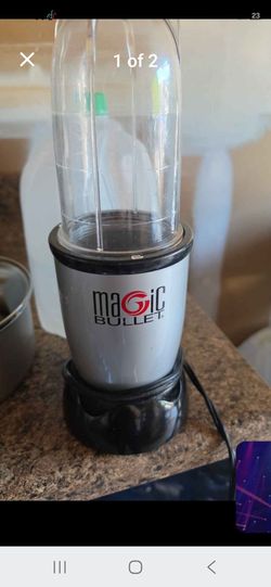 18 oz. Single Speed Silver and Black 3-Piece Personal Blender