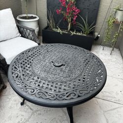 Wood Burning Fire Pit Table