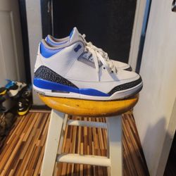Jordan 3 Sport Blue Sz 10 $180