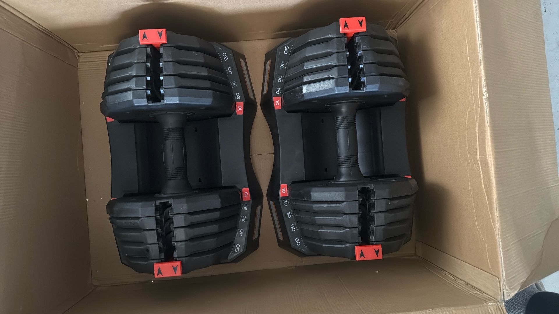 Weider Adjustable 100lbs Dumbbell Set