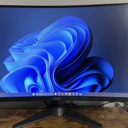 MSI 27" Curved Screen Gaming LED Monitor