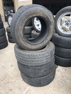 4 LT265/70r17 Nitto Dune Grappler Tires