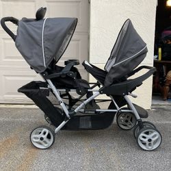 Two seat Stroller 