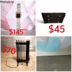 Watch,dresser,heater
