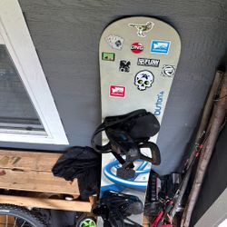 Burton Cruiser 160 Snowboard And Bindings