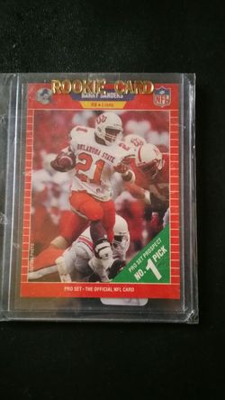 Barry Sanders rookie