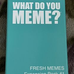 What Do You Meme Fresh Memes Expansion Pack Card Game 